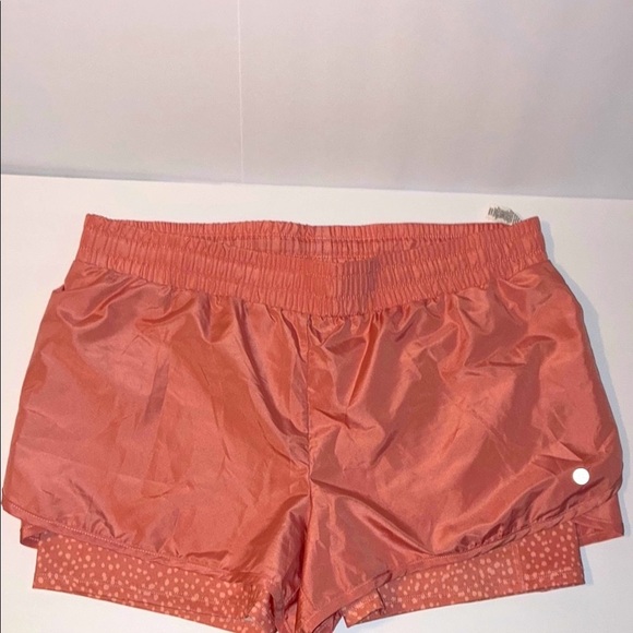 RBX Peach Athletic Shorts with Elastic Waistband and Lightweight Fabric NWOT - Picture 1 of 13